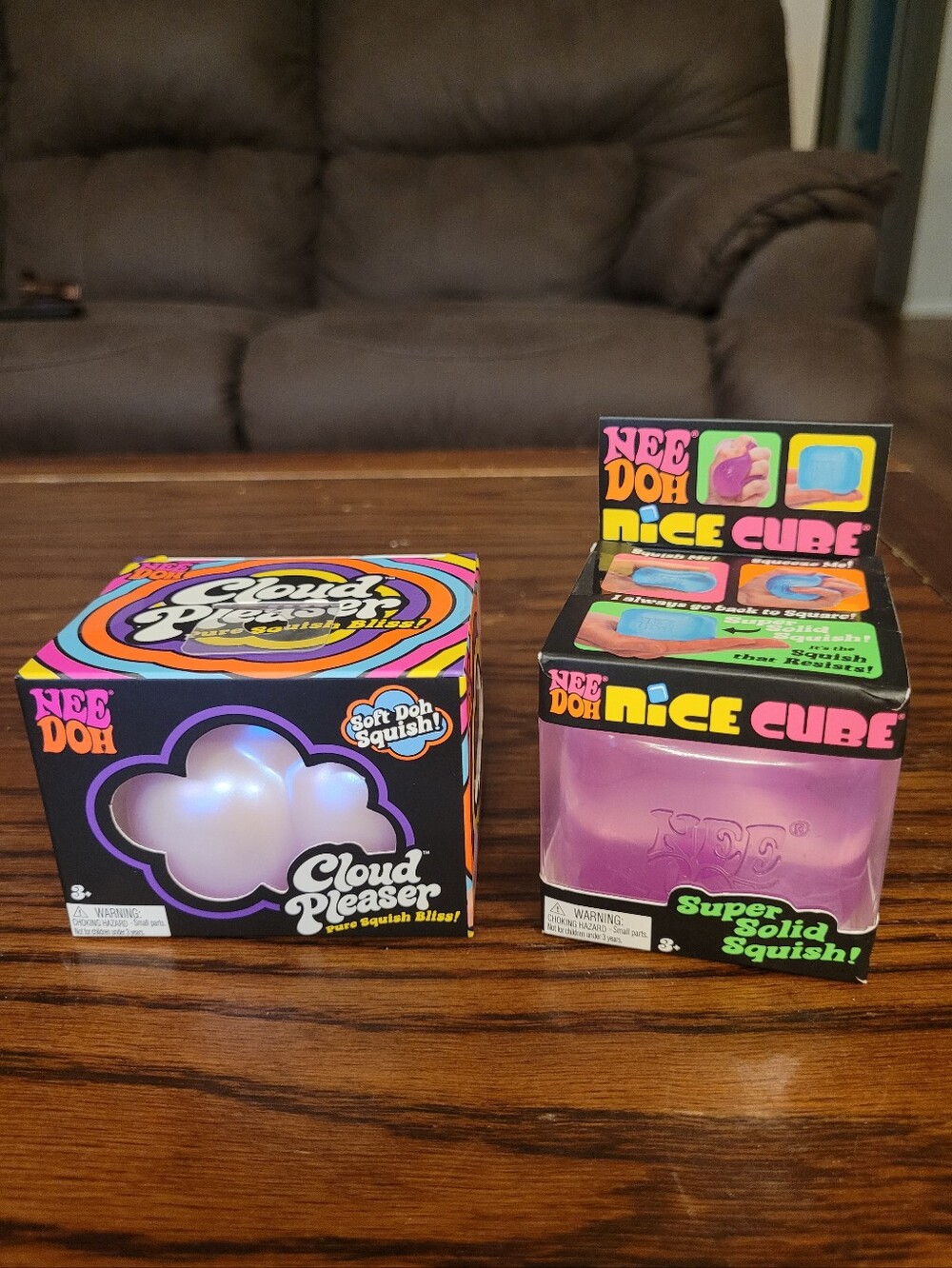 Needoh Cloud Pleaser and Nice Cube